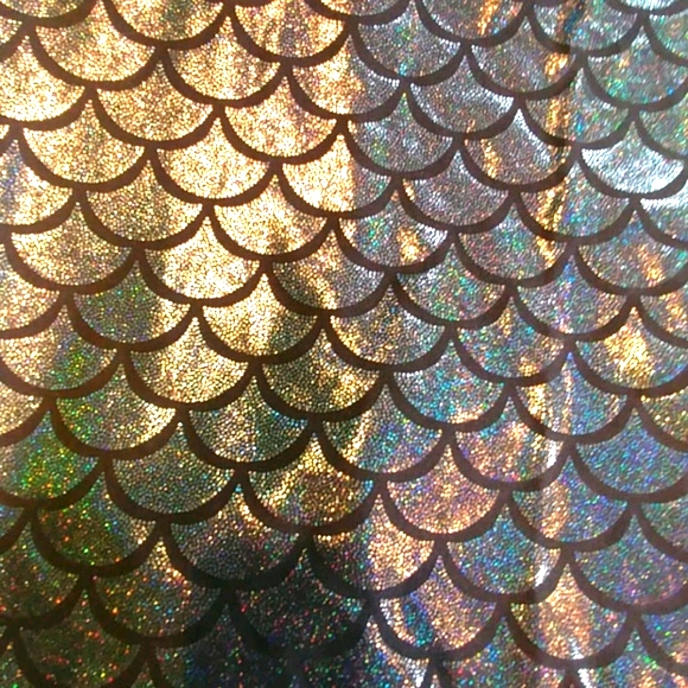 Custom made - Black Merman Mermaid Halter Bodycon